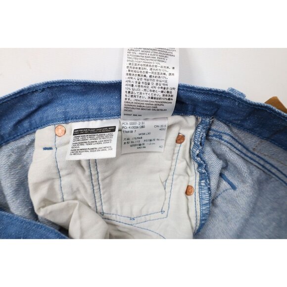 Vtg Y2K Levis 501xx White Oak Cone Denim Mens 36x29 Button Fly Original Jeans - Picture 8 of 13